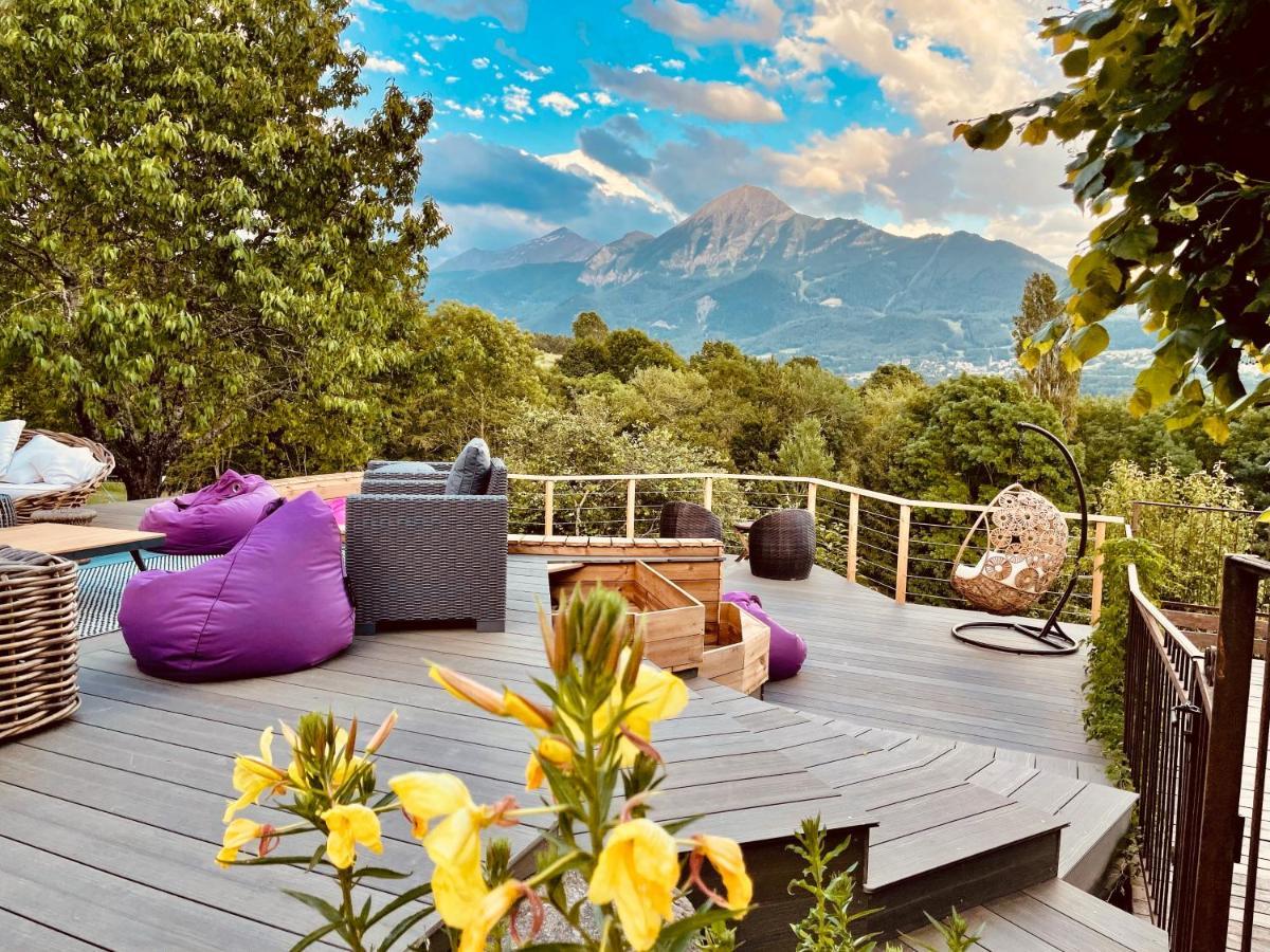 Chambre D'Hotes La Grange Des Ecrins Chabottes Esterno foto